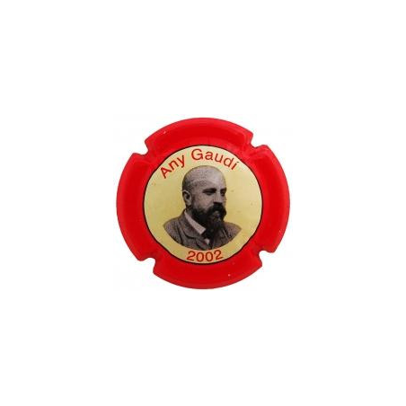 Commemoratives X-03525 X-Any Gaudí 2002.