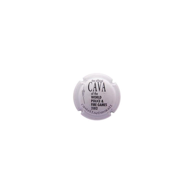 Commemoratives X-07706 The Official CAVA of the World Police & Fire Games 2003 Castell del Mirall
