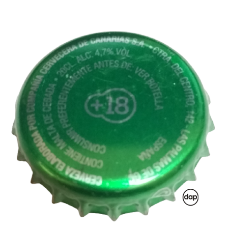 ESPAÑA (ES)  Cerveza Cia. Cervecera Canarias (Tropical)