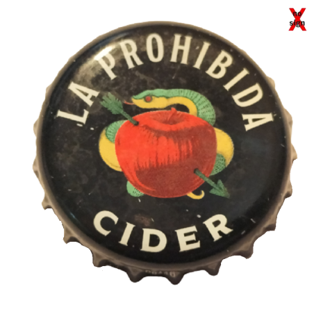 ESPAÑA (ES)  Sidra (La prohibida) Mahou Fabricas de Cerveza S.A.  BO R8446.