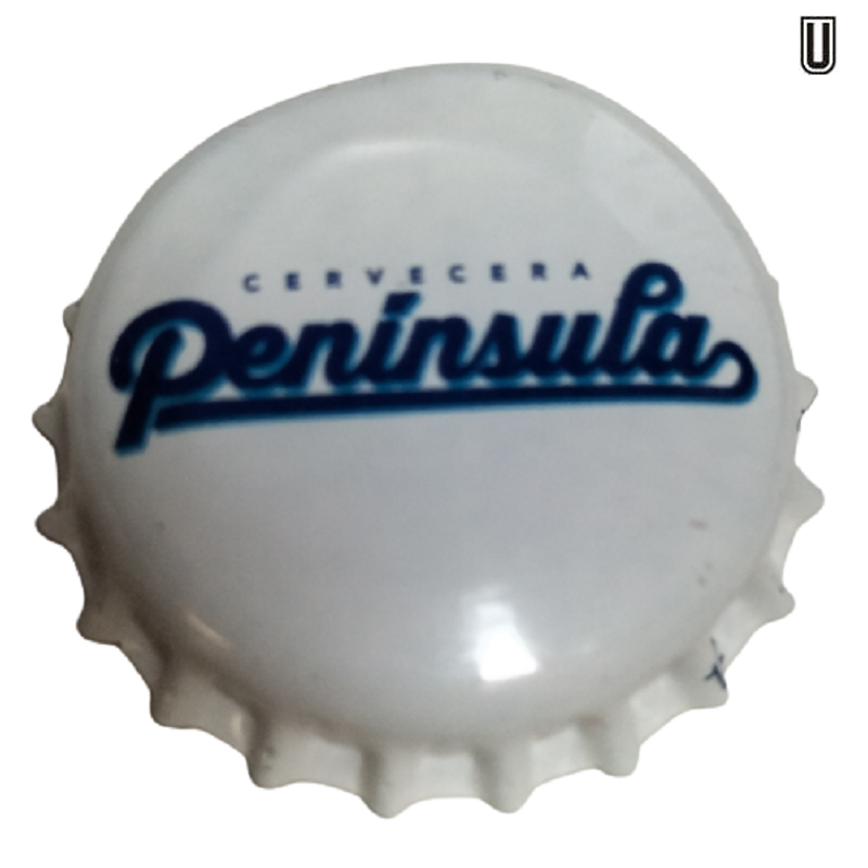 ESPAÑA (ES)  Cerveza Península, (Cerveceria) Sin plastico en el reverso