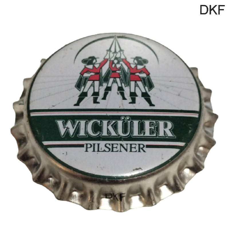 ALEMANIA (DE)  Cerveza Wicküler Sin usar