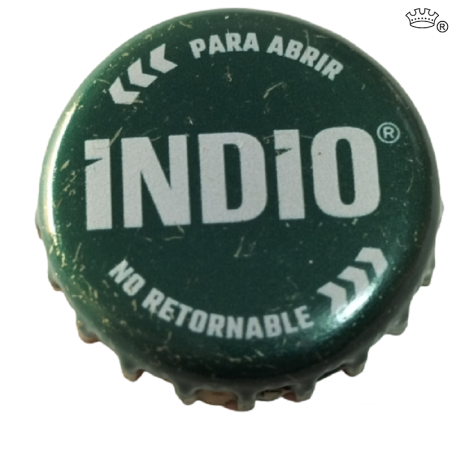 (MX)  CHAPA  Cerveza Cuauhtem. Moctez. Indio