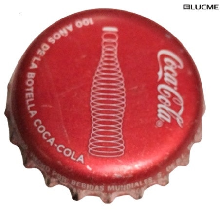 MÉXICO (MX)  Cola Coca Cola (100 Años de la Botella 2015)