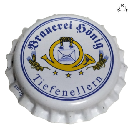 ALEMANIA (DE)  Cerveza Hönig Sin usar
