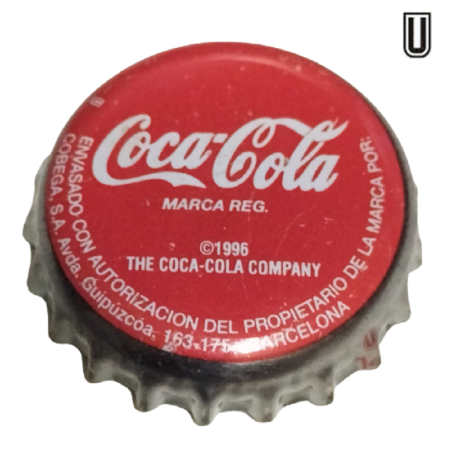 ESPAÑA (ES)  Cola Coca Cola (F.C. Barcelona 2006) (White)