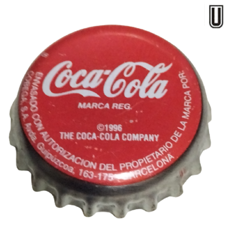ESPAÑA (ES)  Cola Coca Cola (F.C. Barcelona 2006) (White)