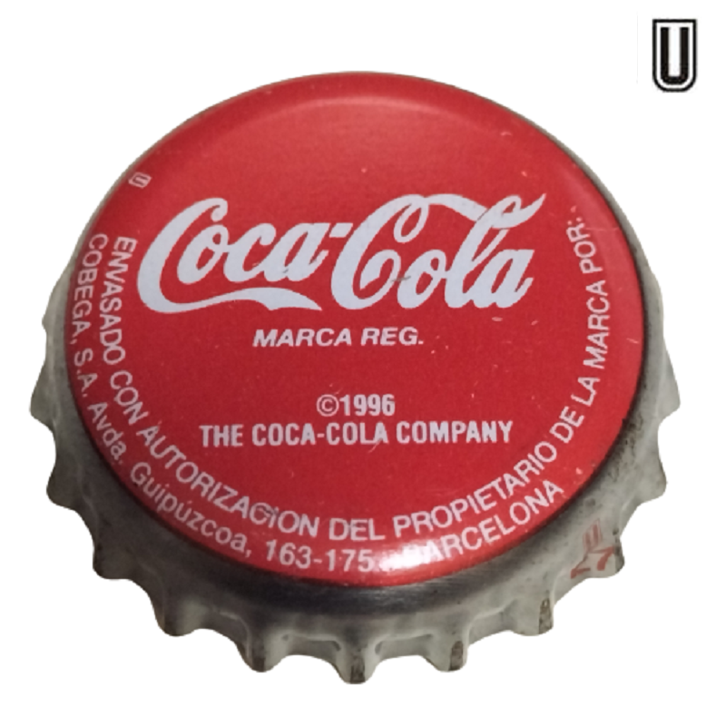 ESPAÑA (ES)  Cola Coca Cola (F.C. Barcelona 2006) (White)