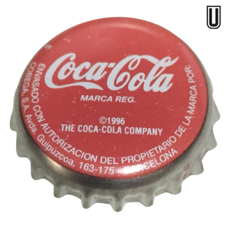 ESPAÑA (ES)  Cola Coca Cola (F.C. Barcelona 2006) (White)