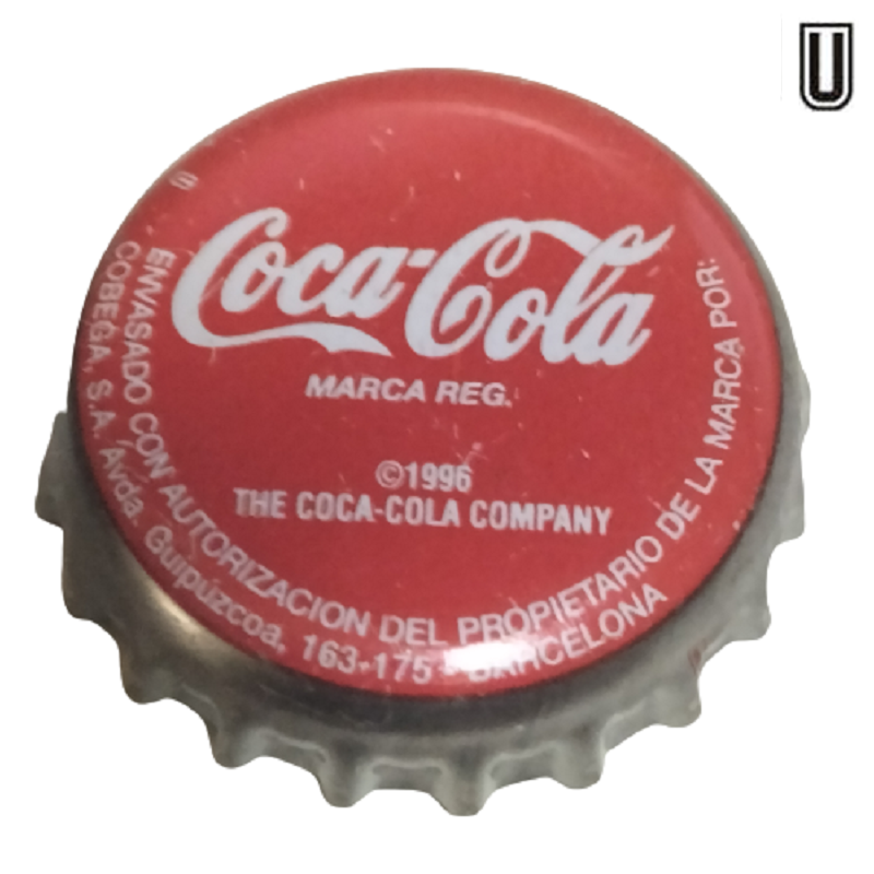 ESPAÑA (ES)  Cola Coca Cola (F.C. Barcelona 2006) (White)