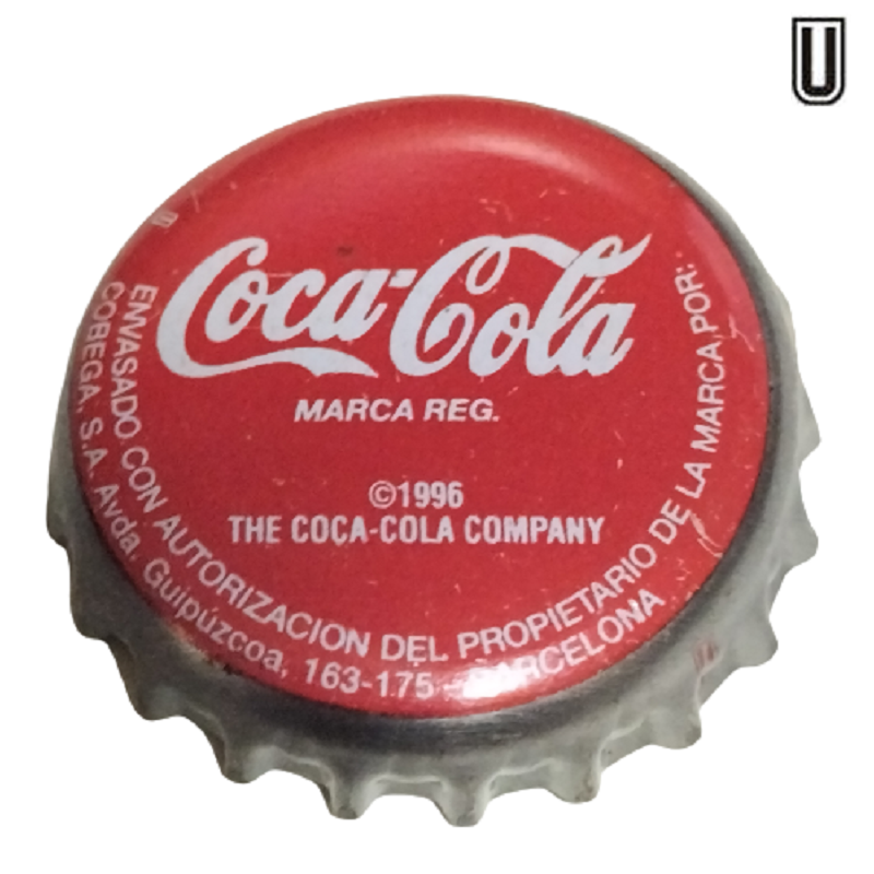 ESPAÑA (ES)  Cola Coca Cola (F.C. Barcelona 2006) (White)