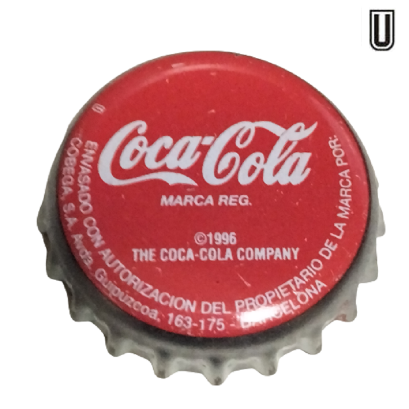 ESPAÑA (ES)  Cola Coca Cola (F.C. Barcelona 2006) (White)