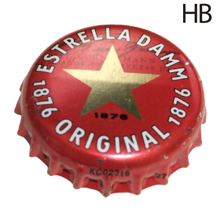 ESPAÑA (ES)  Cerveza Damm Fábrica de Cerveza S.A. KC02316