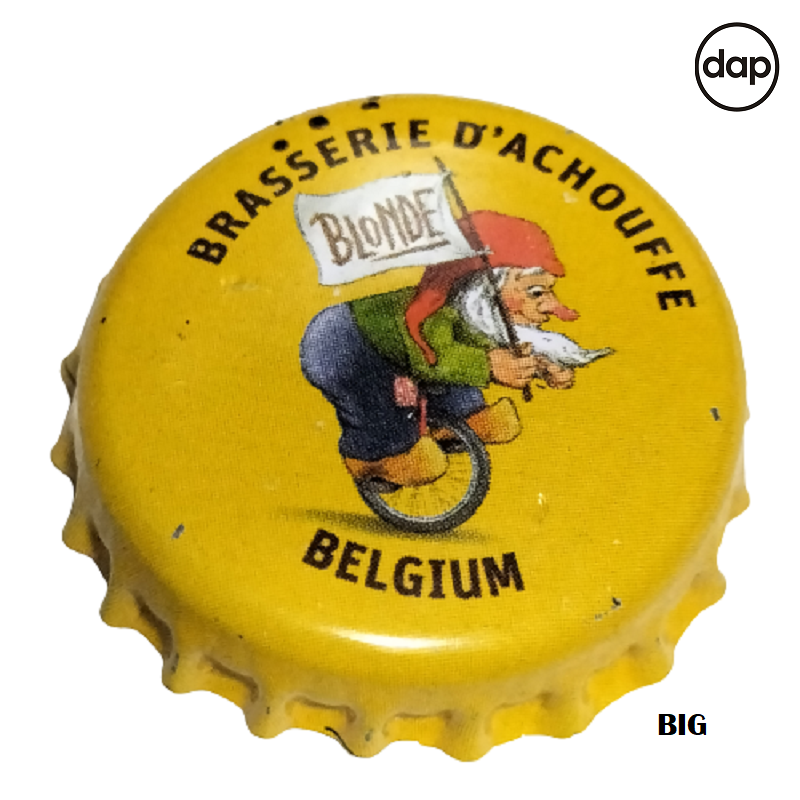 BÉLGICA (BE)  Cerveza Achouffe (Brasserie d')