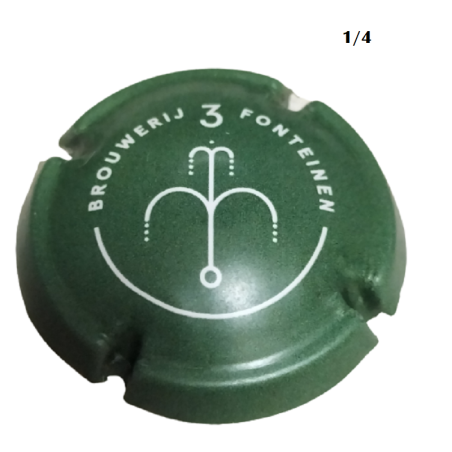BÉLGICA (BE)  Muselets 3 Fonteinen (Brouwerij)