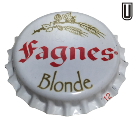 BÉLGICA (BE)  Cerveza Fagnes (Brasserie des) Sin usar