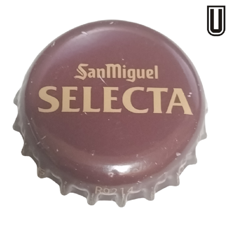 ESPAÑA (ES)  Cerveza San Miguel Fábricas de Cerveza y Malta S.A. (Selecta) BO R9214.