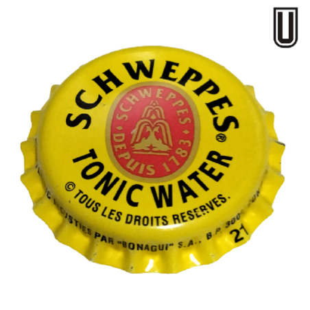 GUINEA (GN)  Soda Schweppes Sin usar