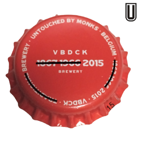 BÉLGICA (BE)  Cerveza VBDCK Sin usar
