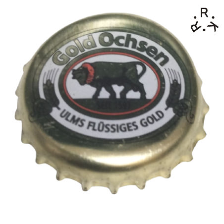 ALEMANIA (DE)  Cerveza Gold Ochsen, (Brauerei)
