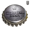 CAMERÚN (CM)  Cerveza Les Brasseries du Cameroun (Castel) Sin usar sin plástico en el reverso