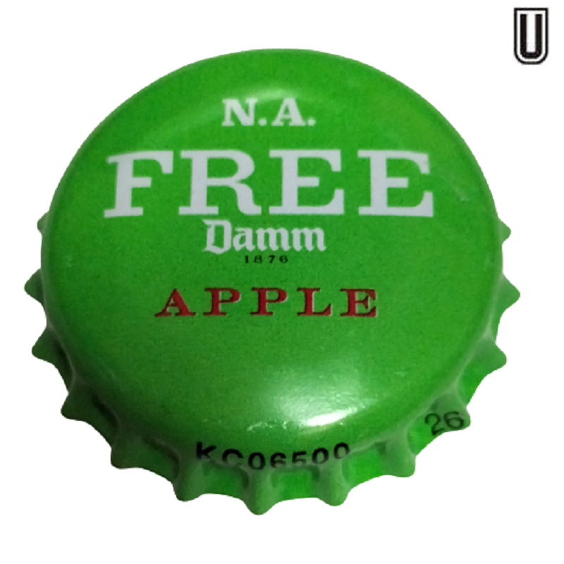 ESPAÑA (ES)  Cerveza Damm Fábrica de Cerveza S.A. BO KC06500 -Sin Plastico en el Reverso