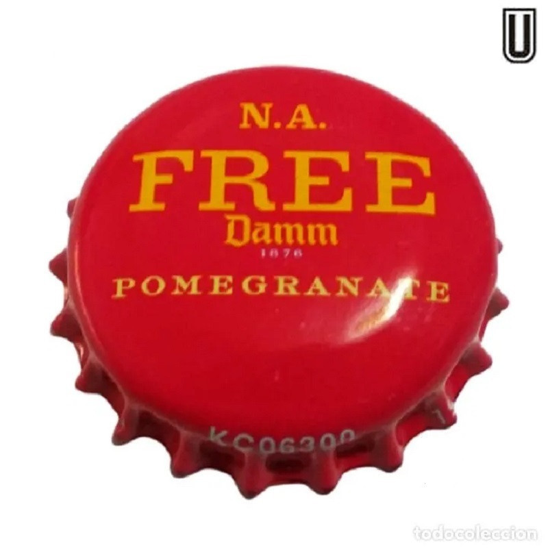 ESPAÑA (ES) Cerveza Damm Fábrica de Cerveza S.A. BO KC06300. Sin plastico en el reverso