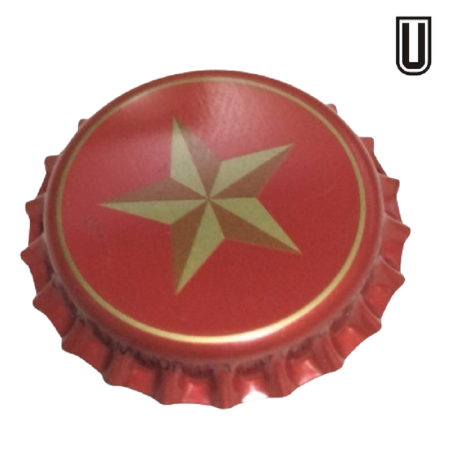 ESPAÑA (ES)  Cerveza Estrella del Sur Sin usar sin plástico en el reverso  KC80407.
