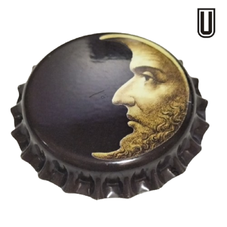 BÉLGICA (BE)  Cerveza Halve Maan, (Brouwerij de) Sin usar sin plástico en el reverso