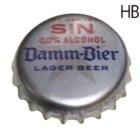 ESPAÑA (ES)  Cerveza Damm Fábrica de Cerveza, S.A. KC01702