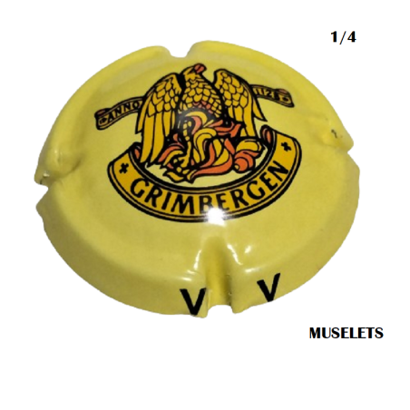 BÉLGICA (BE)  Muselets Grimbergen (Bier - Brouwerij Alken-Maes)