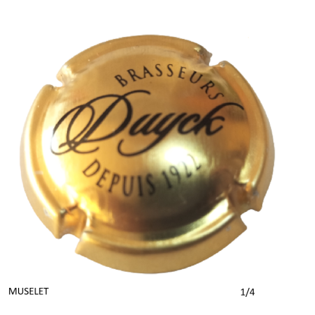 FRANCIA (FR)  Muselets Duyck (Brasserie)