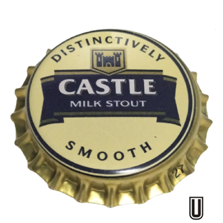CAMERÚN (CM)   Cerveza Les Brasseries du Cameroun Sin usar sin plástico en el reverso