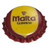 NIGERIA (NG)  Cerveza Guinness Ghana Breweries Ltd Sin usar sin plástico en el reverso
