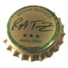 FRANCIA (FR)  Cerveza Ratz (Brasserie Artisanale) Sin usar sin plastico en el reverso