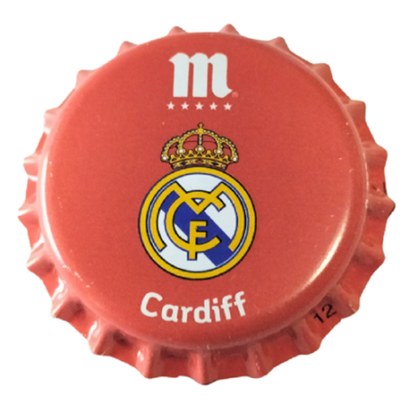 ESPAÑA (ES) Cerveza Mahou S.A.-R-7236-Sin  usar sin plástico en el reverso