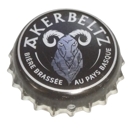 FRANCIA (FR)  Cerveza Akerbeltz, (Brasserie)