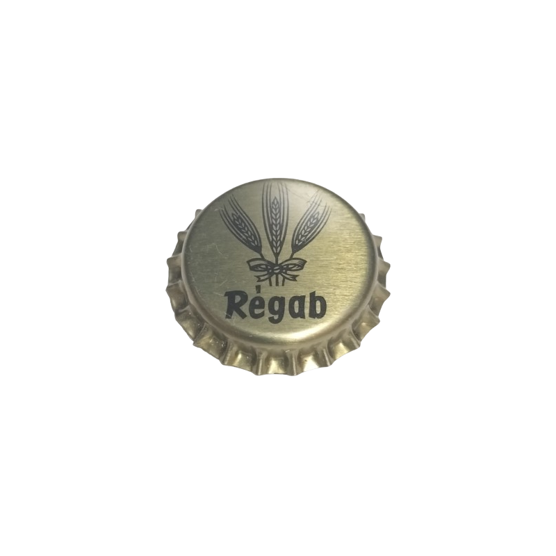 GABON (GA)  Cerveza Societé des Brasseries du Gabon (SOBRAGA)Sin usar sin plástico en el reverso