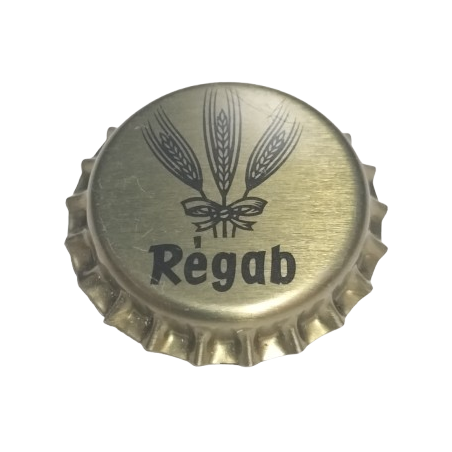 GABON (GA)  Cerveza Societé des Brasseries du Gabon (SOBRAGA)Sin usar sin plástico en el reverso