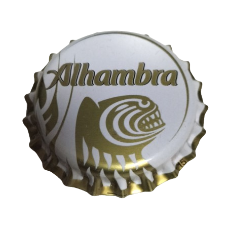 ESPAÑA (ES)  Cerveza Alhambra, (Cervezas) Sin usar
