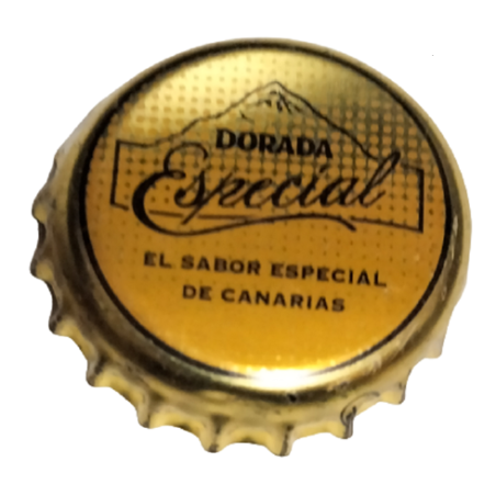 ESPAÑA (ES)  Cerveza Cia. Cervecera Canarias (Dorada)