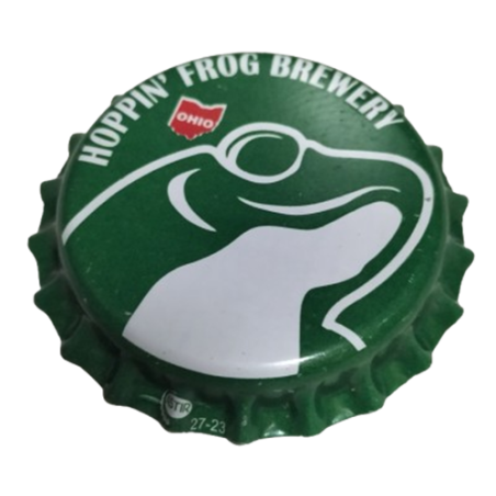 ESTADOS UNIDOS (US)  Cerveza Hoppin' Frog Brewery Sin usar