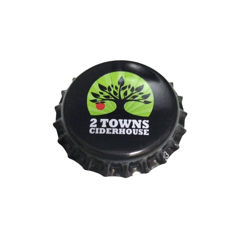 ESTADOS UNIDOS (US)  Sidra 2 Towns Ciderhouse Sin usar sin plástico en el reverso