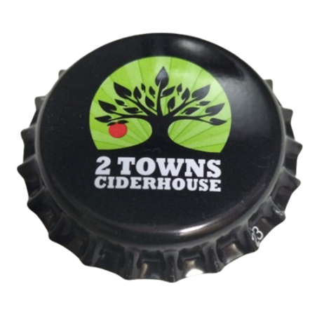 ESTADOS UNIDOS (US)  Sidra 2 Towns Ciderhouse Sin usar sin plástico en el reverso