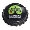 ESTADOS UNIDOS (US)  Sidra 2 Towns Ciderhouse Sin usar sin plástico en el reverso