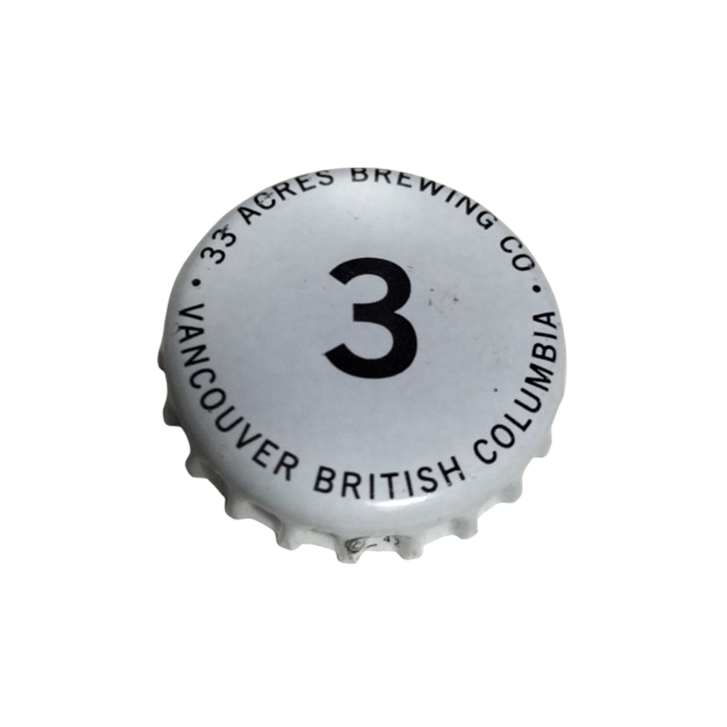CANADÁ (CA)  Cerveza 33 Acres Brewing Co