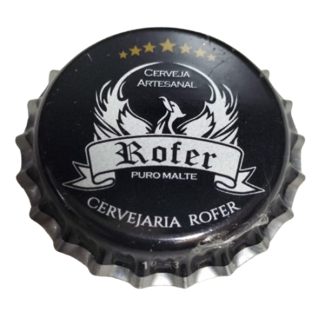 BRAZIL (BR)   Cerveza Rofer Cervejaria Artesanal Sin usar