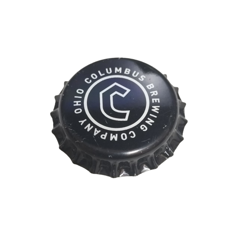 ESTADOS UNIDOS (US)  Cerveza Columbus Brewing Company Sin usar sin plástico en el reverso