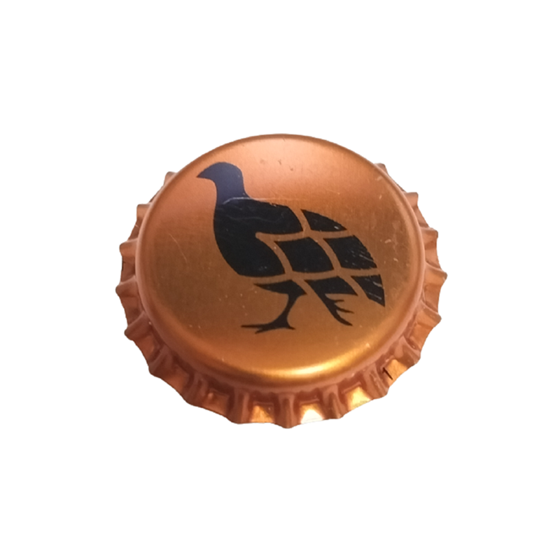 SUDÁFRICA (ZA)  Cerveza Fisanthoek Brewing Co. Sin usar sin plástico en el reverso