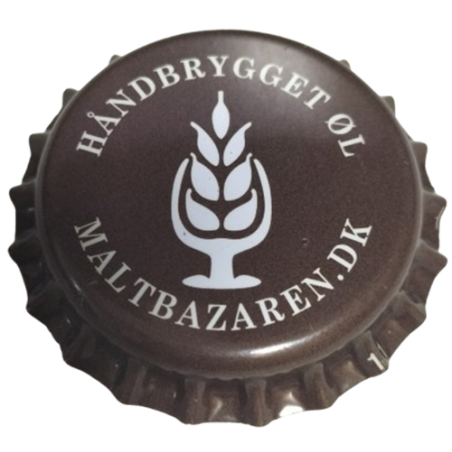 DINAMARCA (DK)  Cerveza Maltbazaren ApS Sin usar sin plastico en el reverso